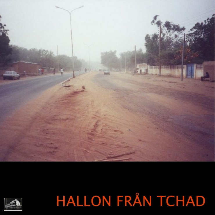 Skivomslag för "Hallon från Tchad"